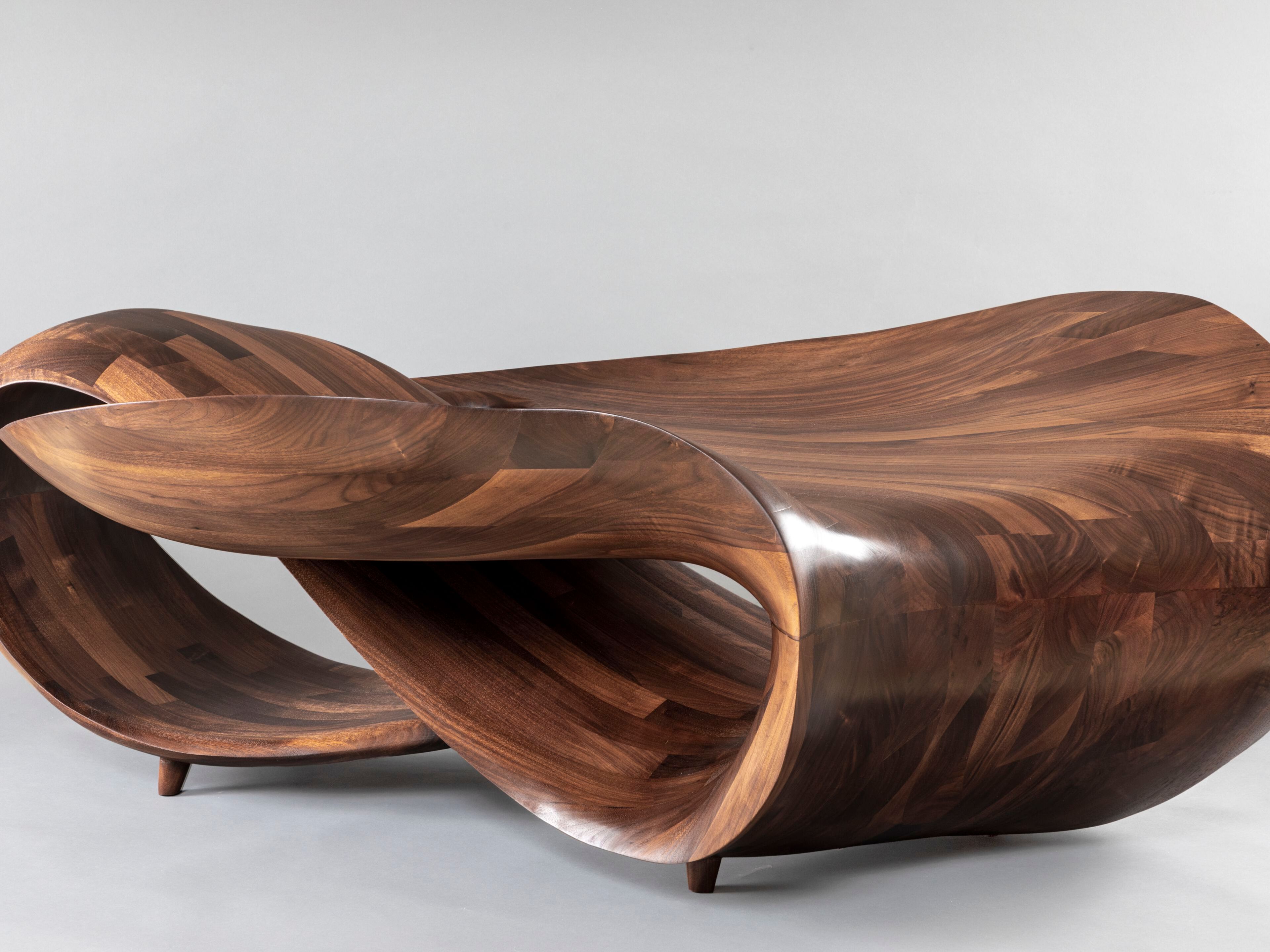 Стол для гостиной из грецкого ореха LO Contemporary L’INFINI ARCH-00101515 - Вид №4