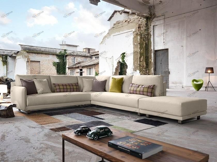 Domingo Salotti Угловой диван в ткани Araki sun-id-1450284