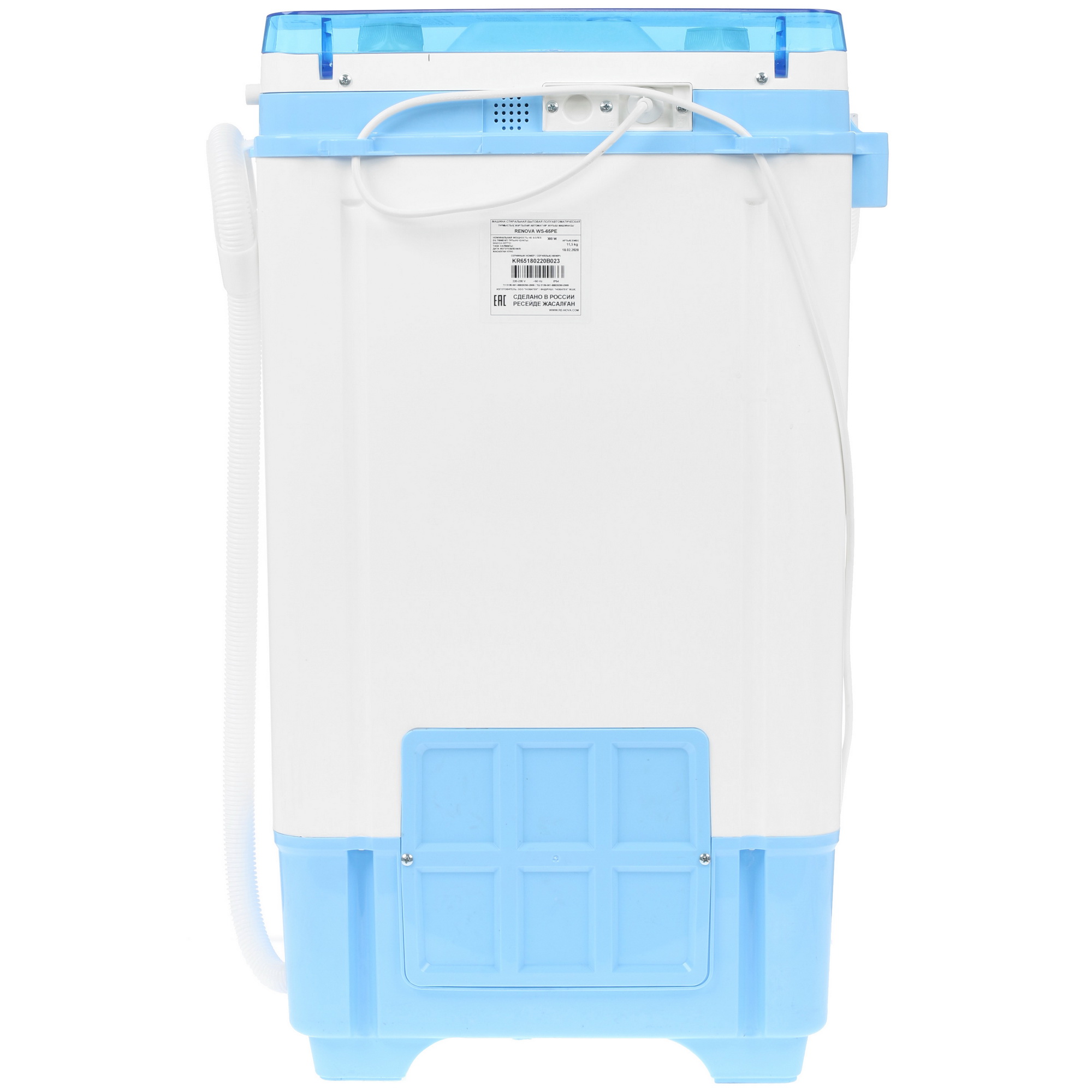 8168253 Стиральная машина Renova WS-65PE (LITE) STDN-0070586 - Вид №8
