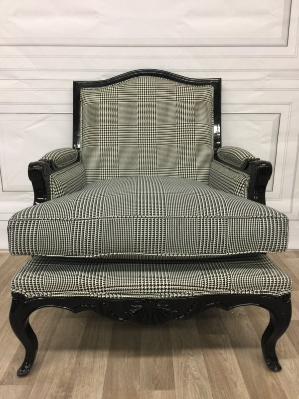 Кресло Brequet от Eichholtz серое EICHHOLTZ ДИЗАЙНЕРСКИЕ, EICHHOLTZ 062252 Серый  - Вид №2