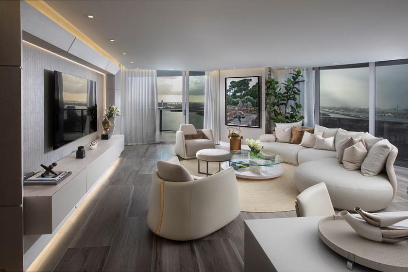 MORADA Изогнутый диван из нубука  Bahia royal sol  - Вид №2