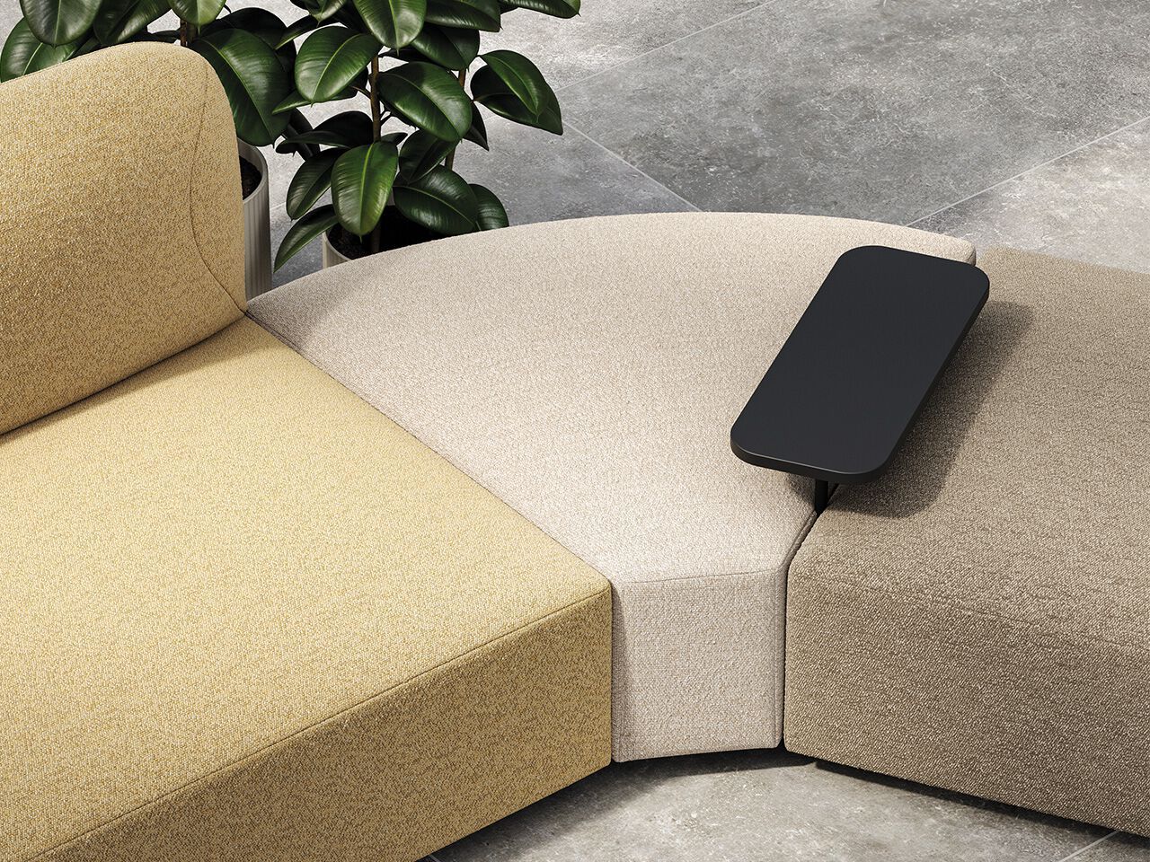 Модульный тканевый диван FREZZA Alplus Lounge ARCH-00018289 - Вид №2