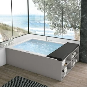 Ванна угловая MINERVA INDOOR 215 см с гидромассажем 2MNA2S4