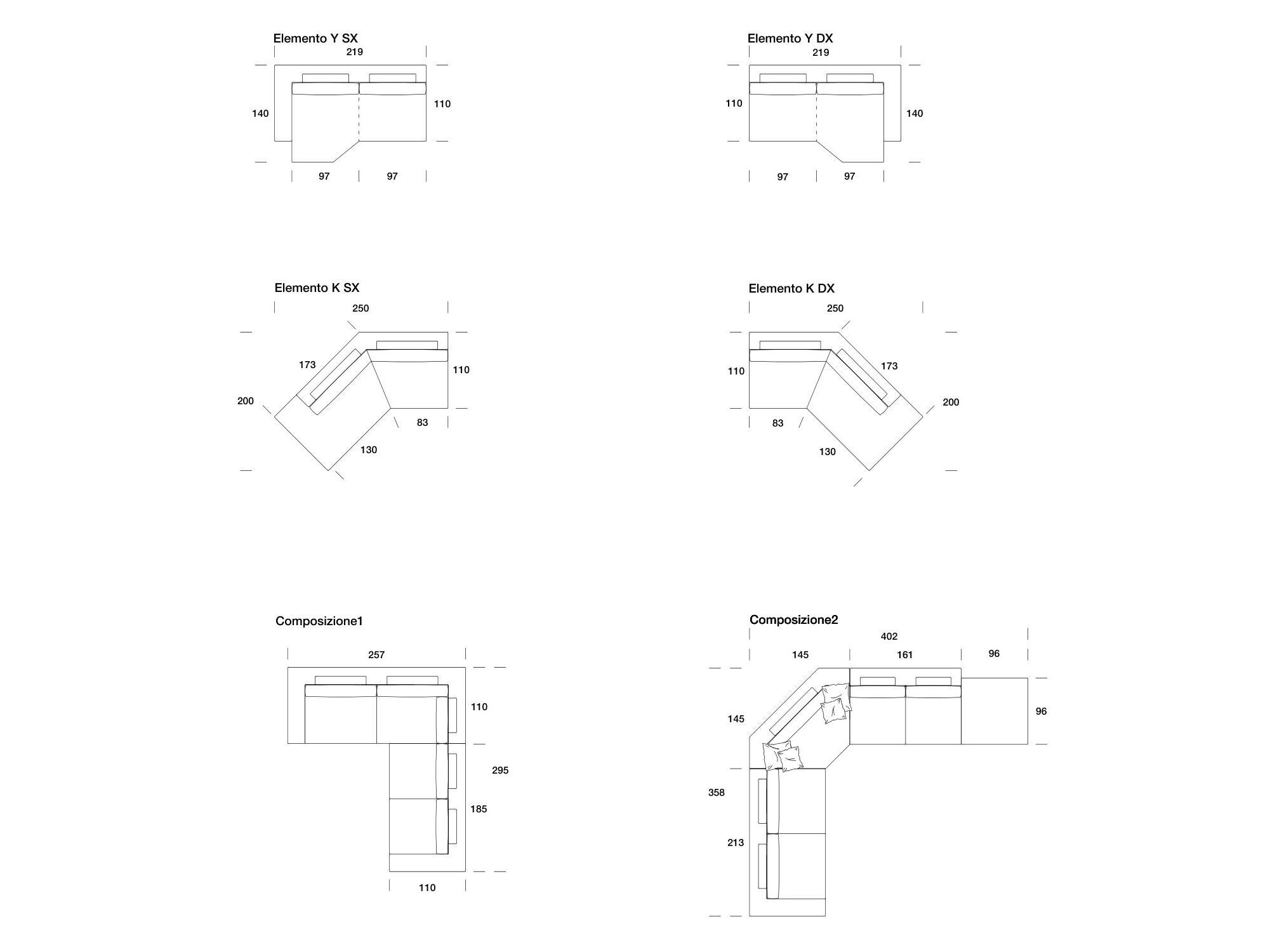 Модульный диван Former In Italia HERALD EVO ARCH-00111514 - Вид №9