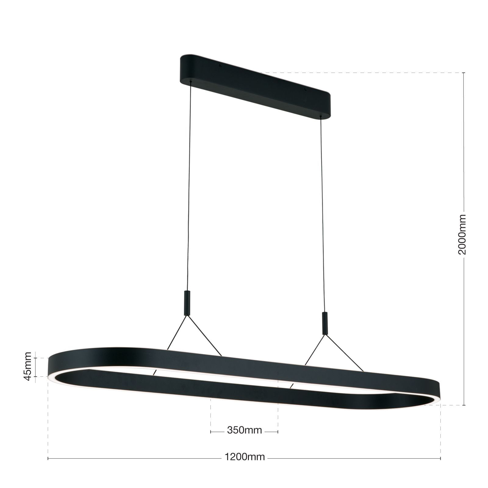 Металлический светодиодный подвесной светильник Orion Carrara ARCH-00040401 - Вид №20