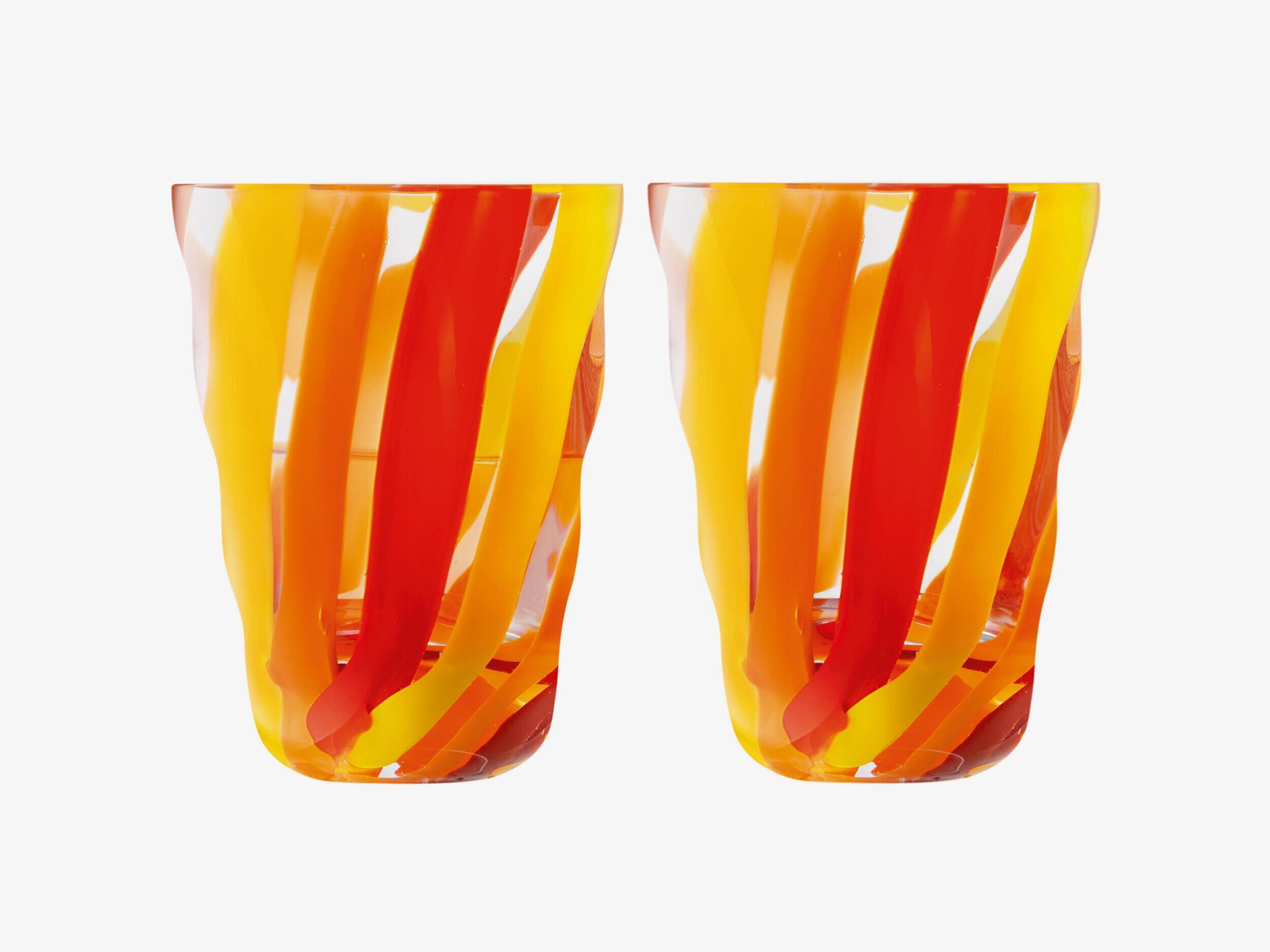 Набор стаканов из дутого стекла - 280 мл LSA Народная ARCH-00008735 - Вид №4