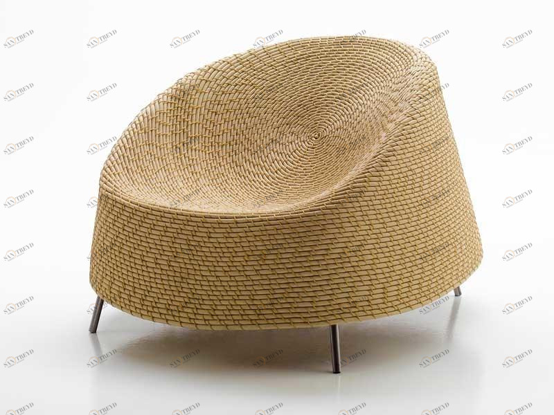 Paola Lenti Садовое кресло из веревки Afra sun-id-1510940