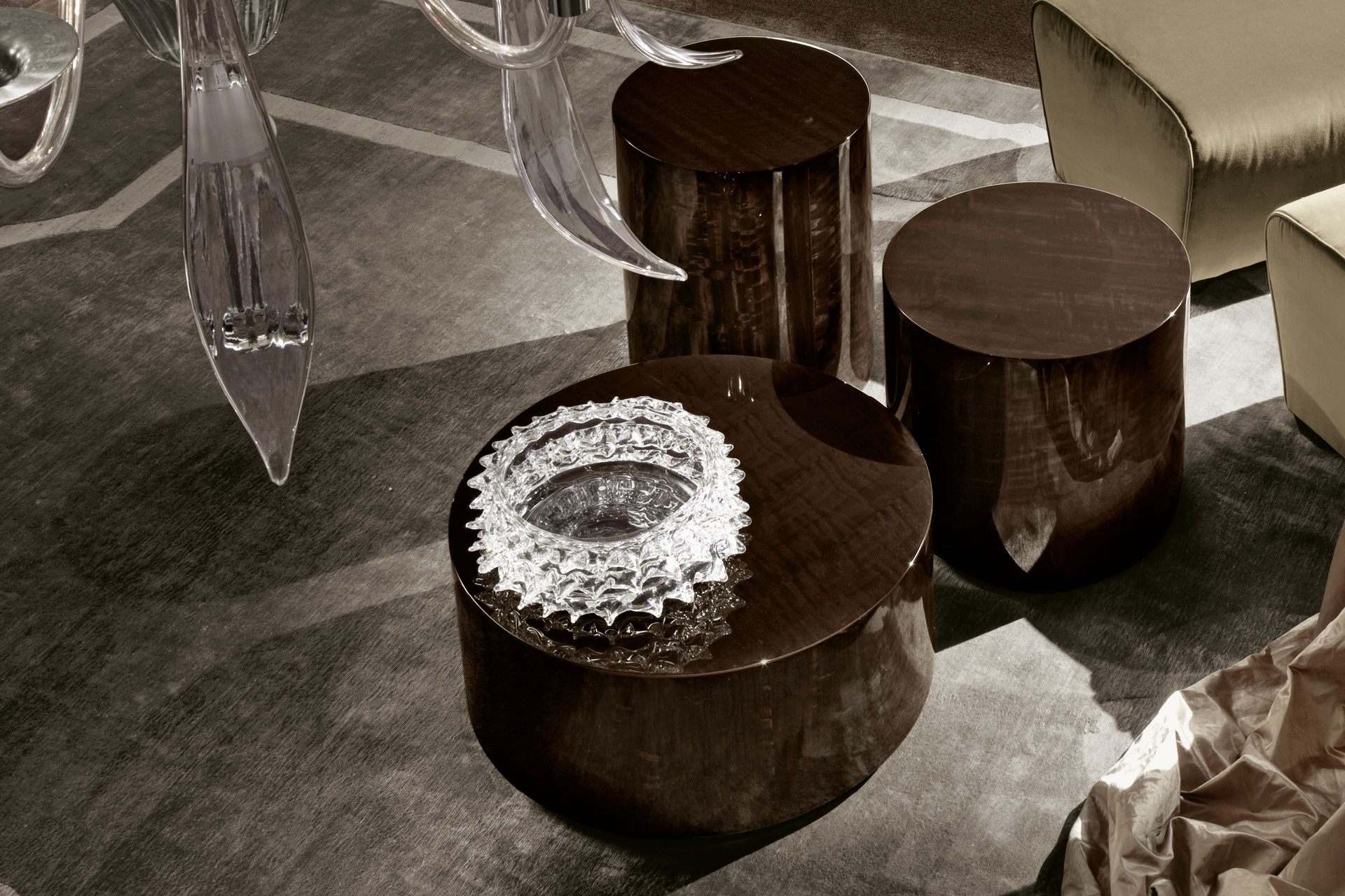 500/41 Vogue круглый ламповый стол - giorgio collection  - Вид №1