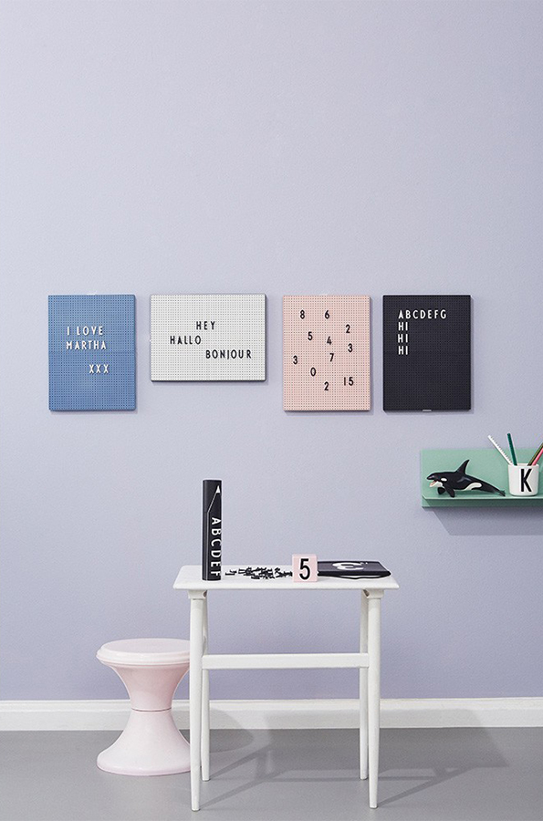 Доска для объявлений A4 черная Design Letters 20203100BLACK - Вид №1