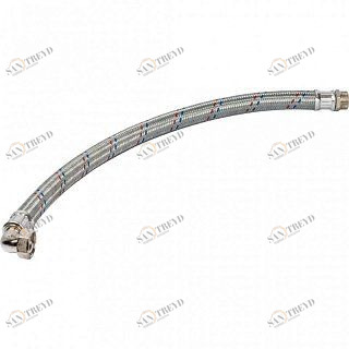 Гибкая подводка для воды угловая НР 1 х ВР 1 STOUT - 800 мм SHF0167252525