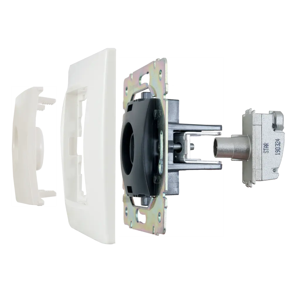 ТВ-розетка Legrand Valena Classic для цифрового телевидения, цвет слоновая кость 11274461 STLM-0001158 - Вид №5