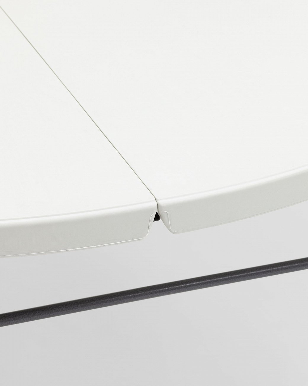 Стол обеденный белый круглый пластиковый складной D 150 см "Кейт" STOOL GROUP  00-3958669 Белый  - Вид №4