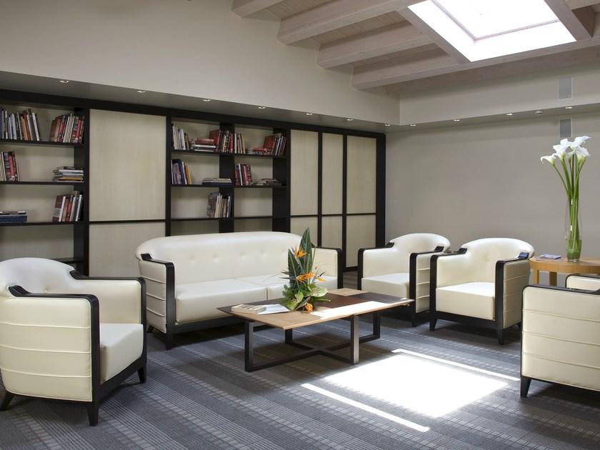 Morelato Низкий прямоугольный журнальный столик в венге Patchwork Art. 5605 - Вид №1