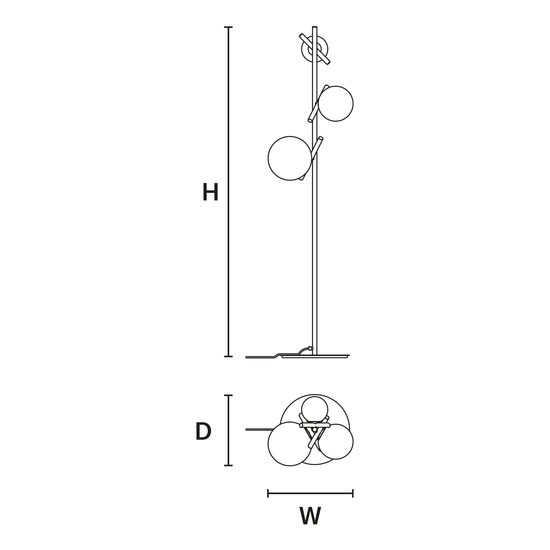 Торшер In Stock Masiero ARCH-00013942 - Вид №1