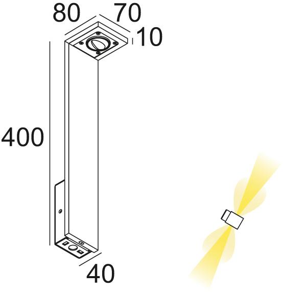 Delta Light Светодиодный металлический столбик Elbo sun-id-1439547 - Вид №19