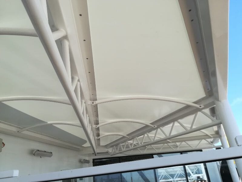 Натяжная конструкция из нержавеющей стали и ПВХ Crestani 2000 CANVAS ARCH-00127774 - Вид №2