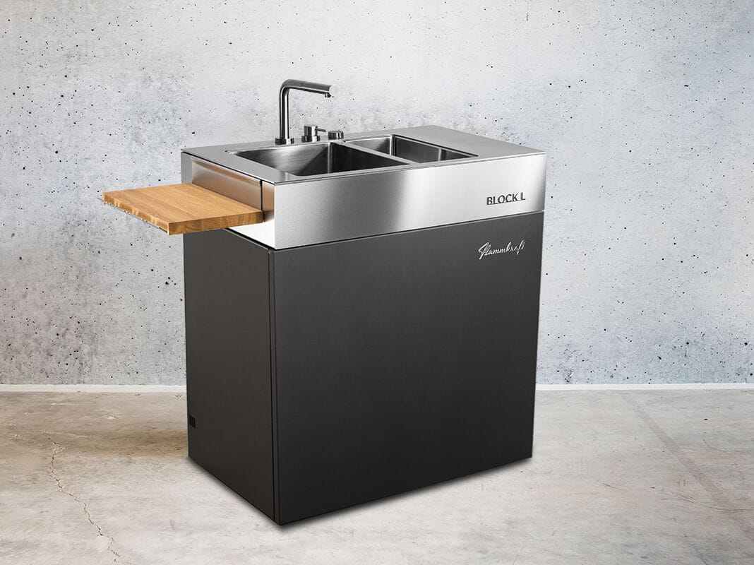 Наружная кухня из нержавеющей стали Flammkraft BLOCK L ARCH-00055477 - Вид №5