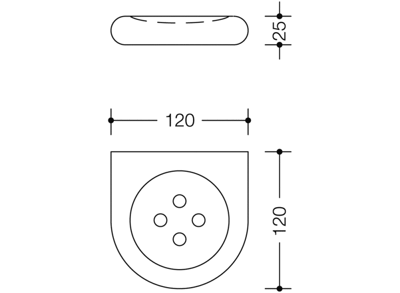477.02B200 мыльница HEWI Edition matt | Polyamid  - Вид №5