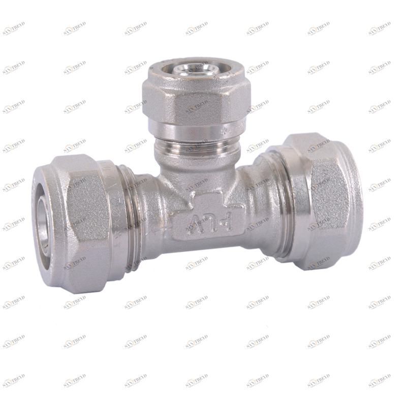 HLV-114331.№.02 Тройник обжимной HLV 