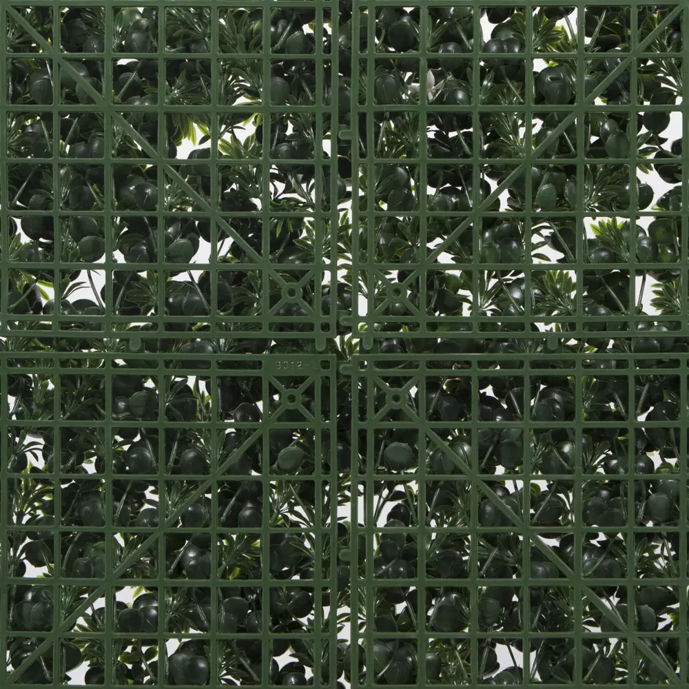 NATERIAL Декоративная стена Белые цветы - искусственная зелень 1х1 м 87654156 STLM-0960786 - Вид №4