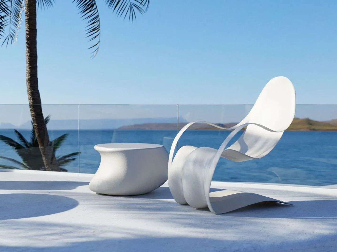 Стекловолокно садовое кресло GANSK FLEX ARCH-00001071 - Вид №4