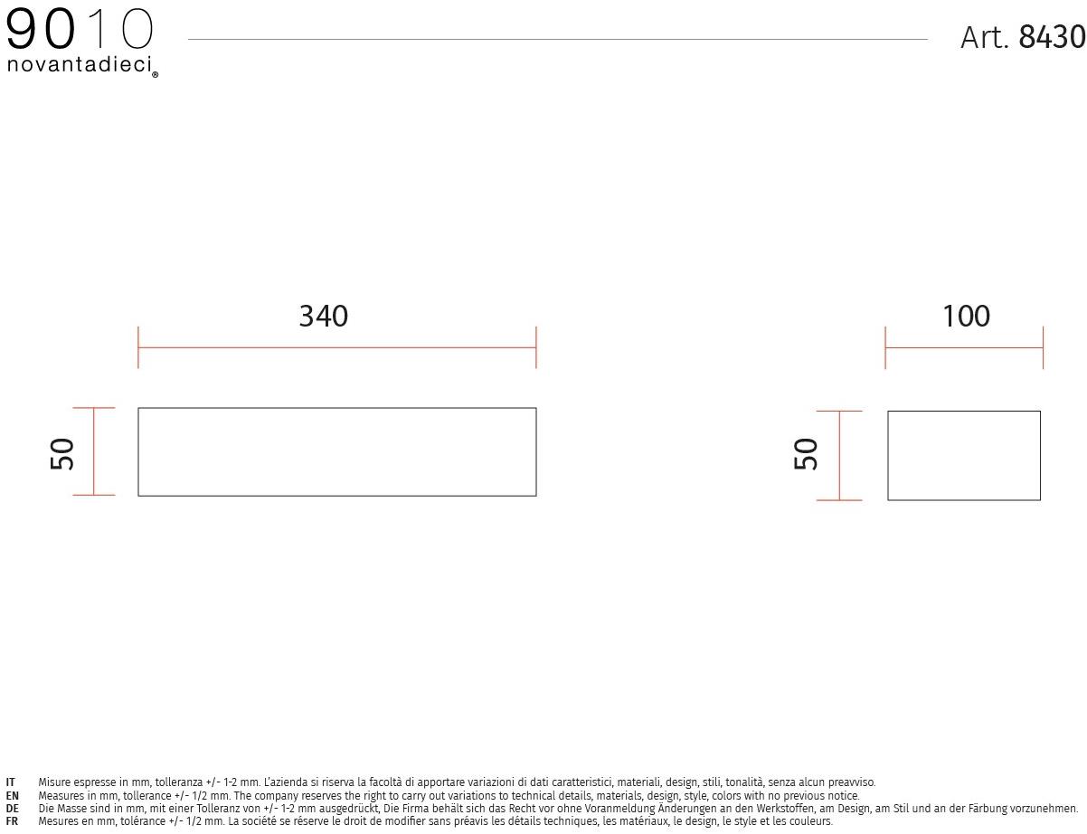 9010 novantadieci Аппликация светодиода из керамики  8430  - Вид №4