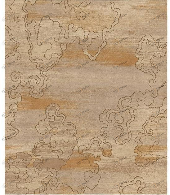 Tapis Rouge Прямоугольный коврик ручной работы Chinoiserie Tr1374