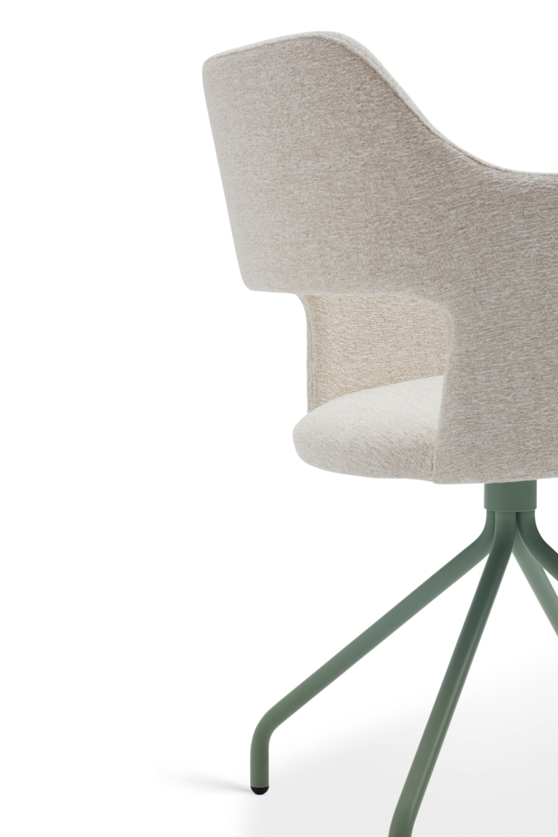 Тканевый мягкий поворотный стул Origins 1971 Edith ARCH-00113721 - Вид №3