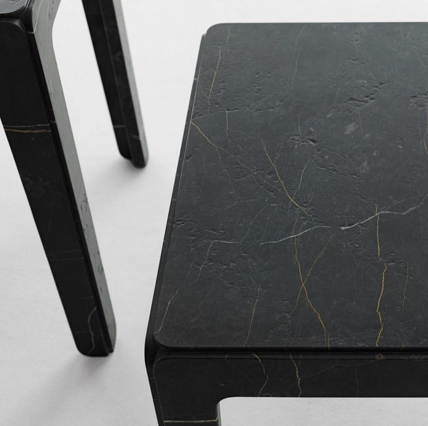 EPÒNIMO Квадратный мраморный журнальный столик Rock Rk006/007 - Вид №3