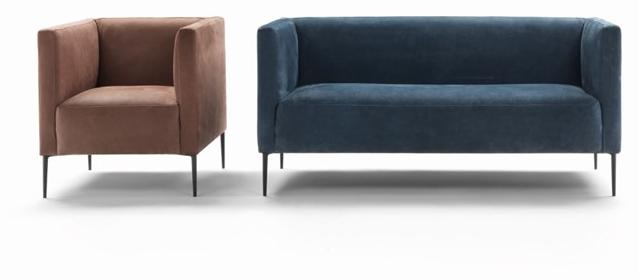 Marac Мягкое кожаное кресло с подлокотниками Morris sun-id-1413835 - Вид №2