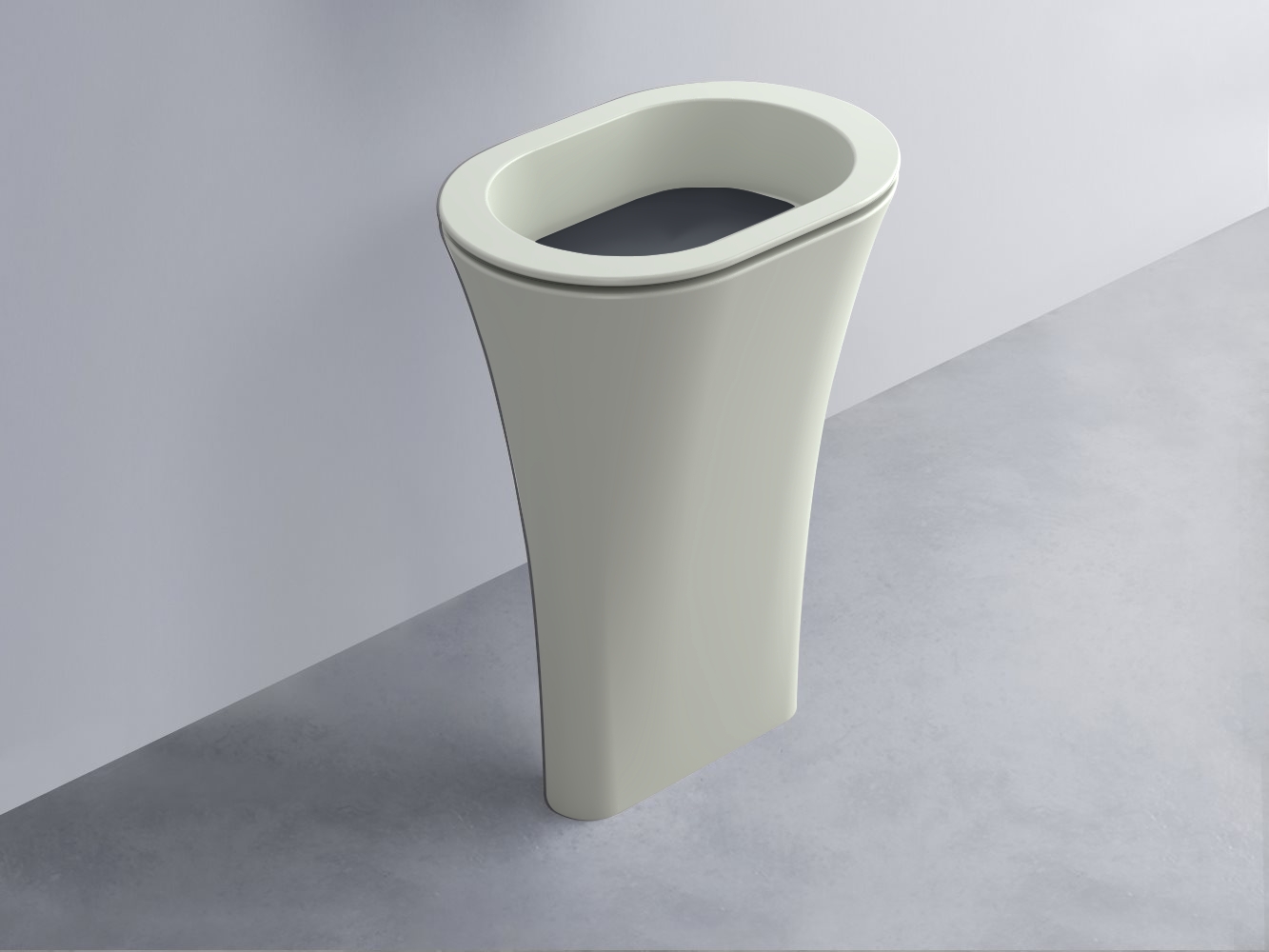 AMLA65-PM+AMPILO-BA+AMCOLO-PM Раковина Amedeo Ovale отдельностоящая cielo Enjoy + Amedeo Ceramica Cielo