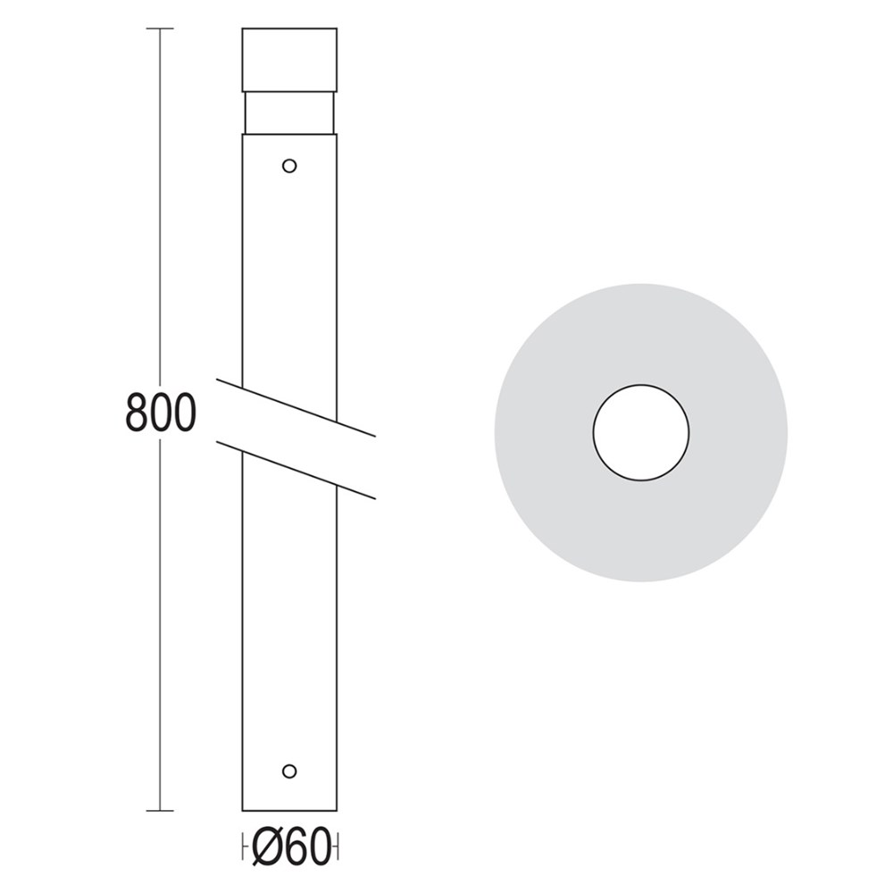 MiniTondo 800 Ghidini Tondo .05 Темно-Cерый (Матовый) - Вид №1