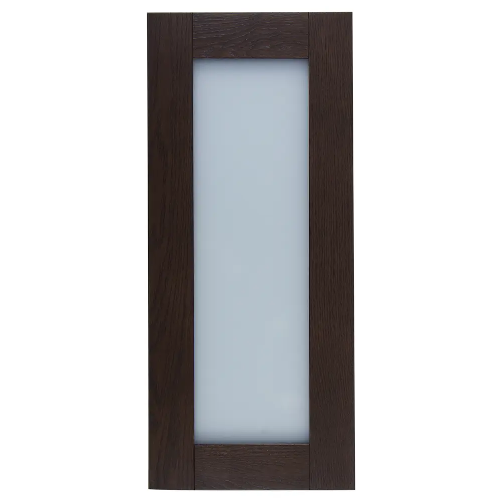 Витрина для шкафа «Лион» 40х92 см, массив дерева, цвет коричневый DELINIA STLM-2082441