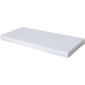 Полка мебельная прямая 60x23.5x3.8 см МДФ цвет белый 81898889 STLM-2156267