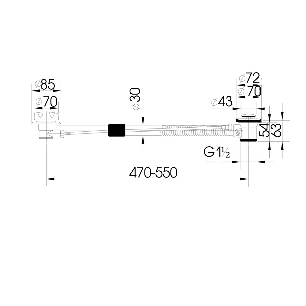 Обвязка для ванны Raiber R350S-01, полуавтомат R350S-01 Santreyd  - Вид №5