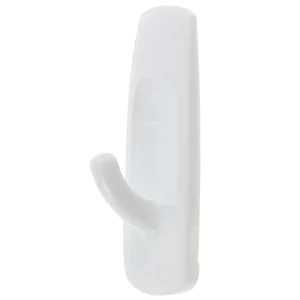 Крючок Command пластик максимальная нагрузка 1.3 кг 35 мм пластик цвет белый