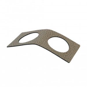 981512 HIPPO sand кольцо для cалфетки 6х14см, набор 2шт;LIND DNA