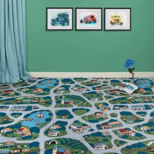 Ковровое покрытие тафтинговый «Альбано 95» 2.5 м цвет разноцветный