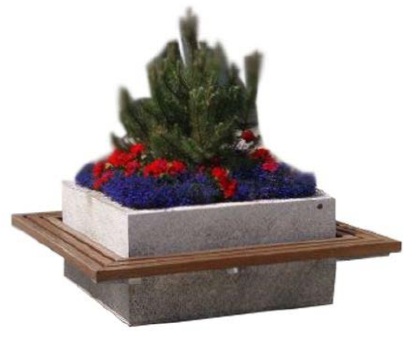 11525 БОЛОНЬЯ, скамья из бетона LAB.Space  - Вид №2