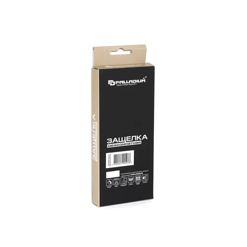 Защелка под фиксатор магнитная 600-M CP, 96 мм, сталь, цвет хром PALLADIUM STLM-2020713 - Вид №2