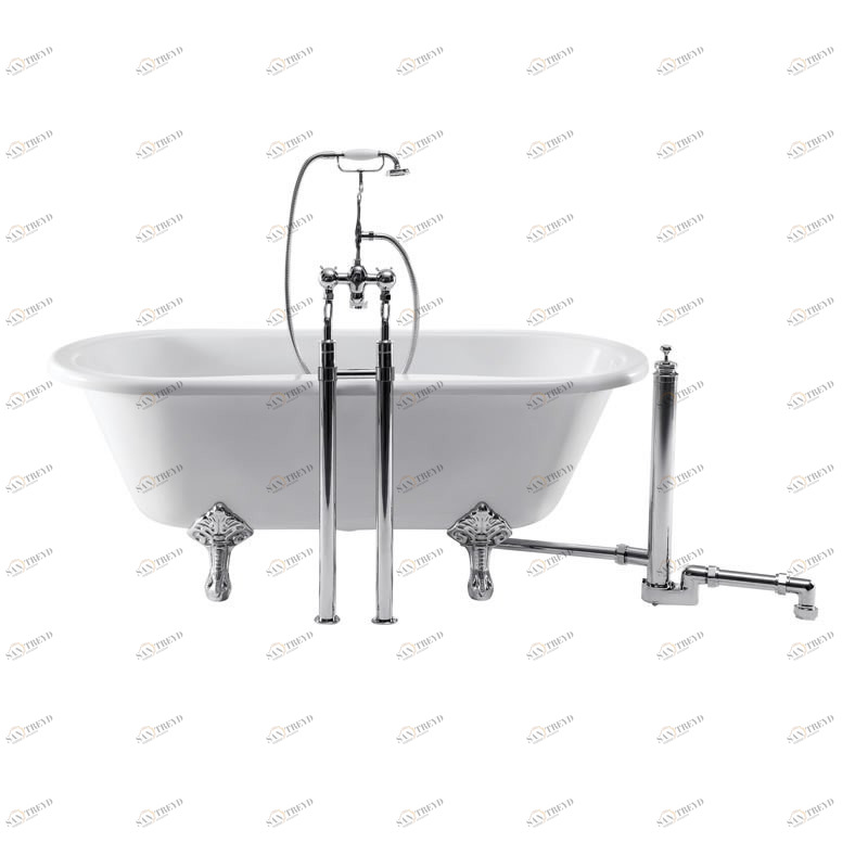 Трубы подвода воды с горизонтальной перемычкой [W7]  Burlington W7/ARCW7 CHR 