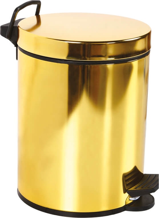 Педаль для мусора (12 л) - золото / ST17712G Creavit  - Вид №1