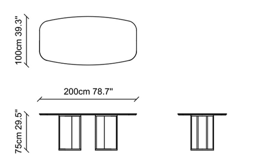 Деревянный бочонок обеденный стол NDESIGN Tawny ARCH-00081099 - Вид №4