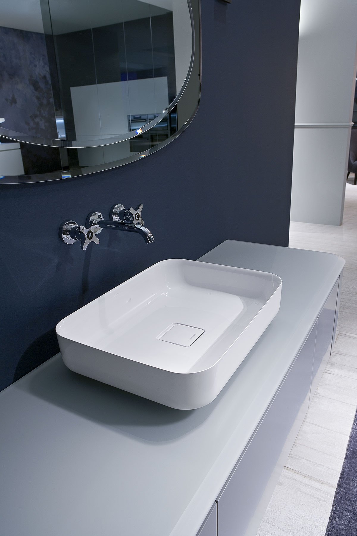 Bolo Накладная раковина на столешницу  прямоугольная Antoniolupi  - Вид №23