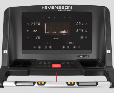 Беговая дорожка svensson industrial armortech (black & white) Svensson Body Labs sun-id-2069155 - Вид №1