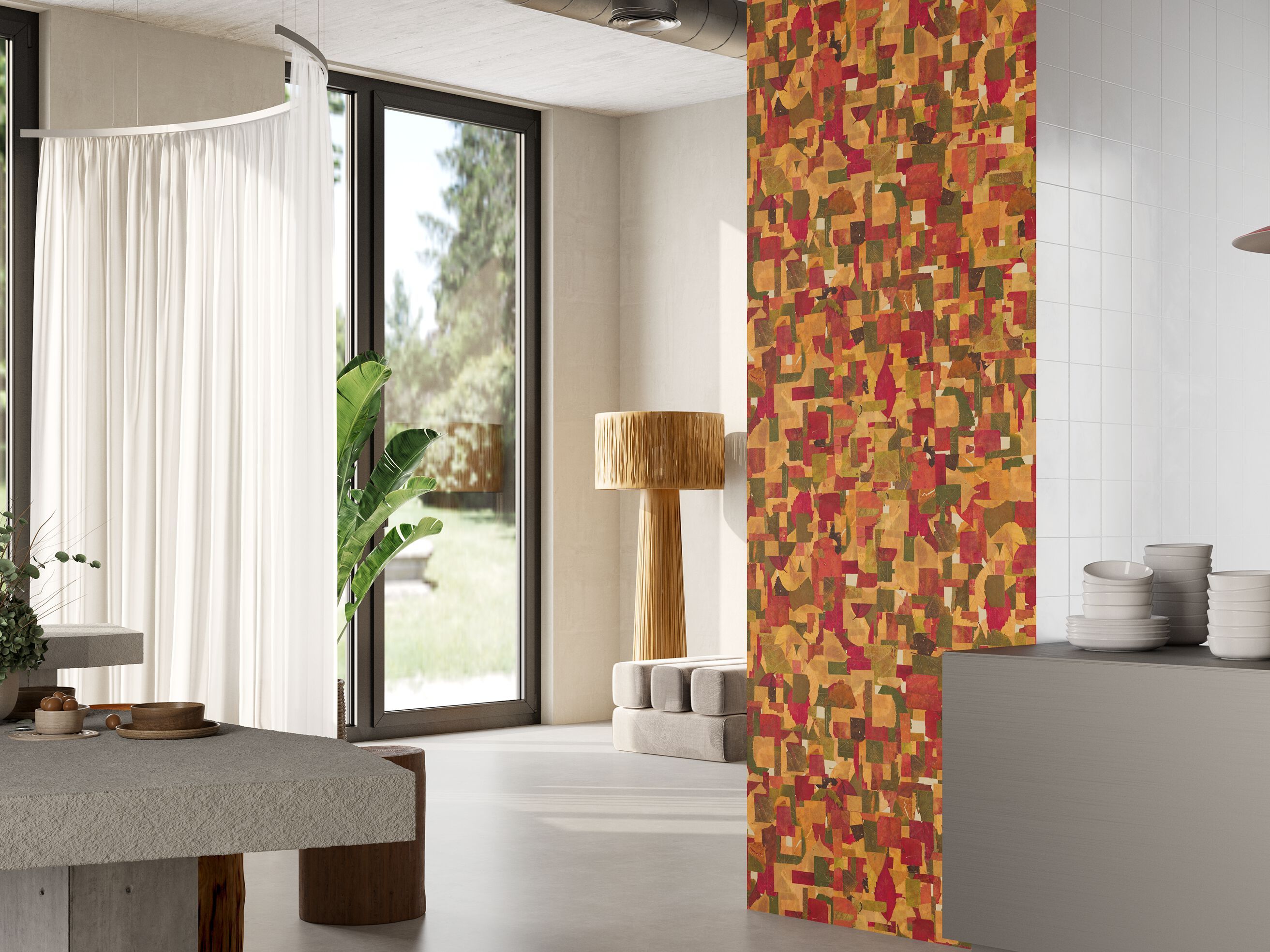 Обои с цифровой печатью Inkiostro Bianco Флора ARCH-00131068