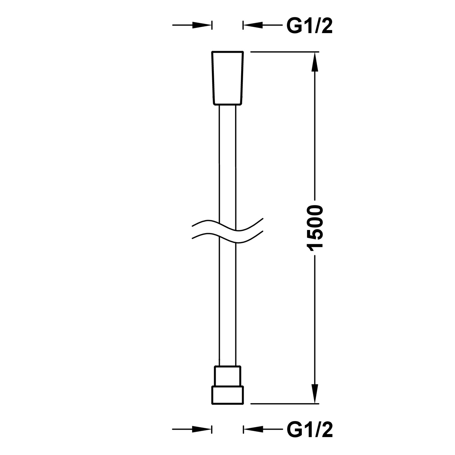Сатинировочный шланг-913460915 КМ TRES RICAMBI 913460915KM - Вид №1