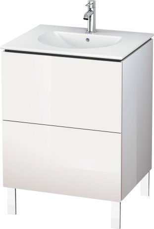 LC660501111 Тумбочка напольная L-Cube #LC6605 620 x 514 мм Кашемировый дуб Duravit - Вид №2