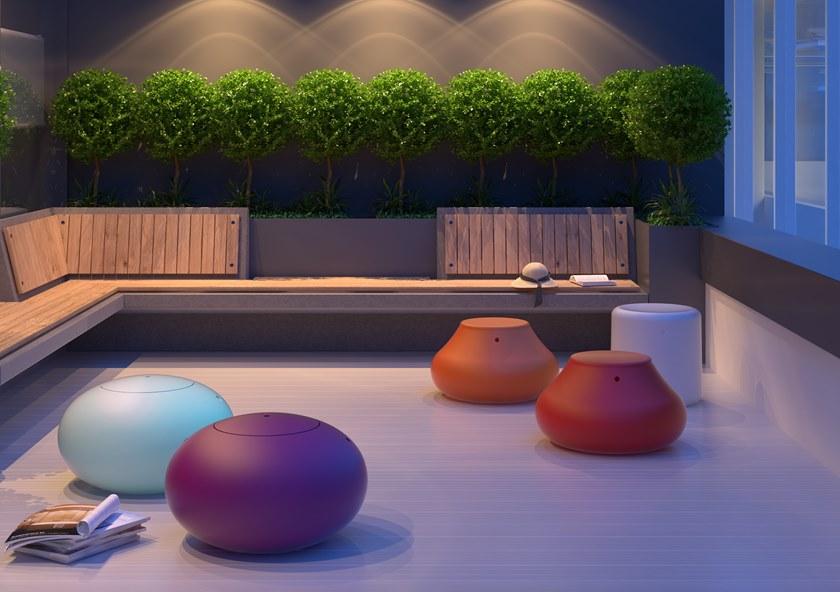 FORMITURA Низкий табурет из пенополиуритана sun-id-1461774 - Вид №5