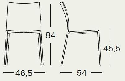 Zanotta Стул с мягкой подкладкой sun-id-1451745 - Вид №4